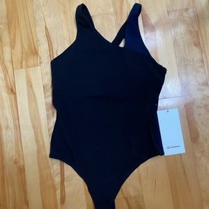 Lululemon asymmetrical bodysuit